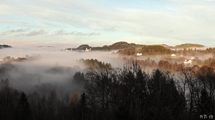 Etter regn kommer sol, men også litt tåke....