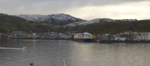 Kong Vinter har kommet til Hammerfest