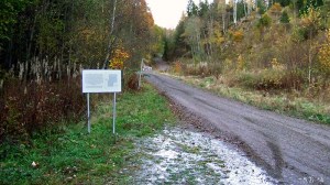 Skilt ved Andersbånnveien. Foto: Reidar Nordkveldemoen