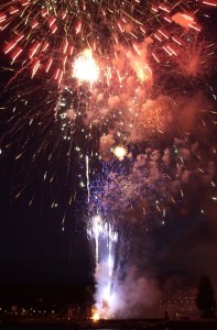 Fyrverkeri Sanden, Foto: Jan E. Thorstein©