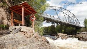 Holmsfoss i dag 14. mai