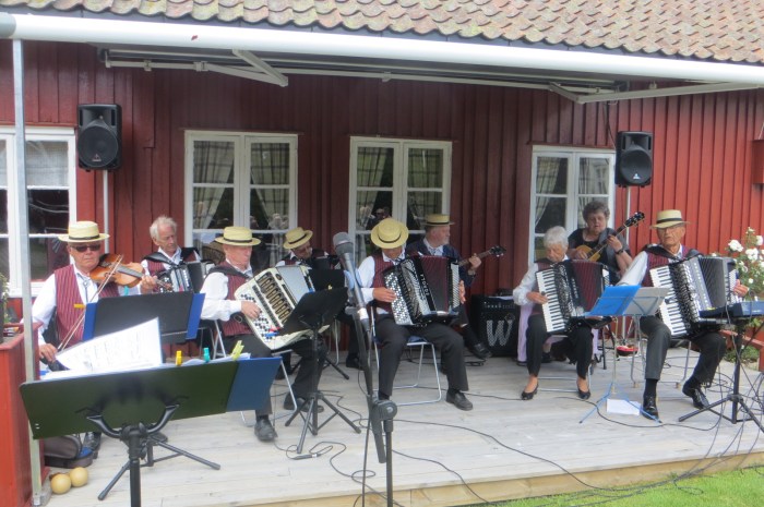 Varden trekkspillorkester på Tunet, 29.6.14